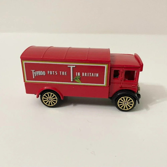 Vtg Lot of 2 Corgi Morris Truck Plantation Freshness Typhoo AEC Van Diecast - Picture 4 of 16